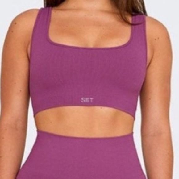 NWOT Set Active Box Cut Bra - Cabo - Picture 1 of 5